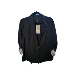Bloomchic size 12 black blazer